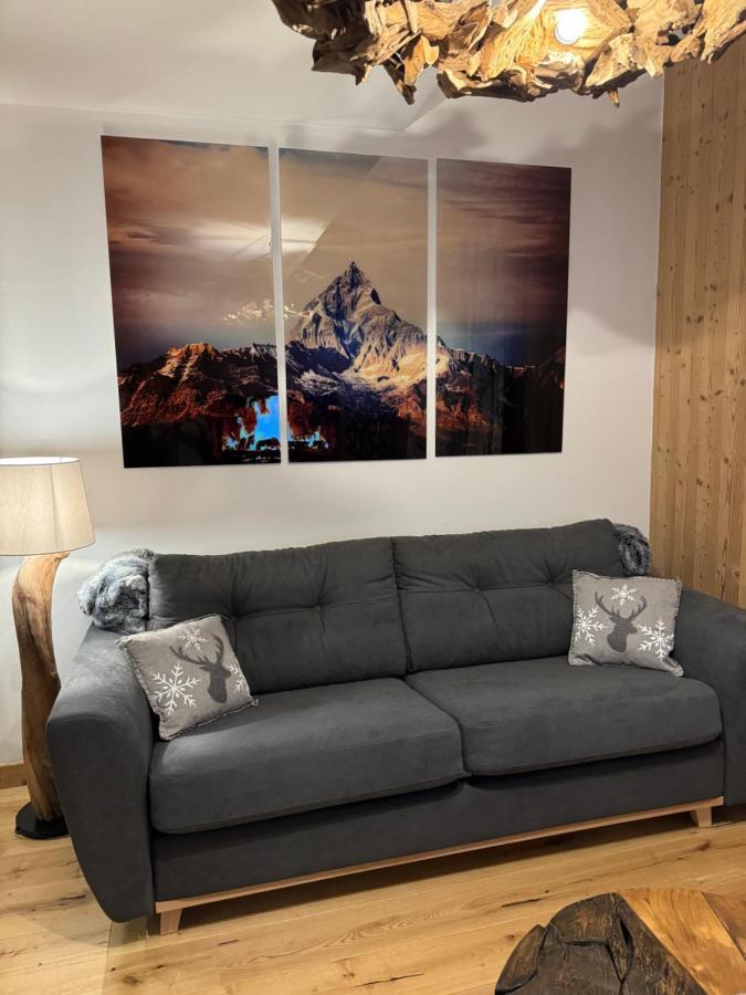 Cocon Au Coeur De Chamonix Avec Parking Gratuit Lägenhet Exteriör bild