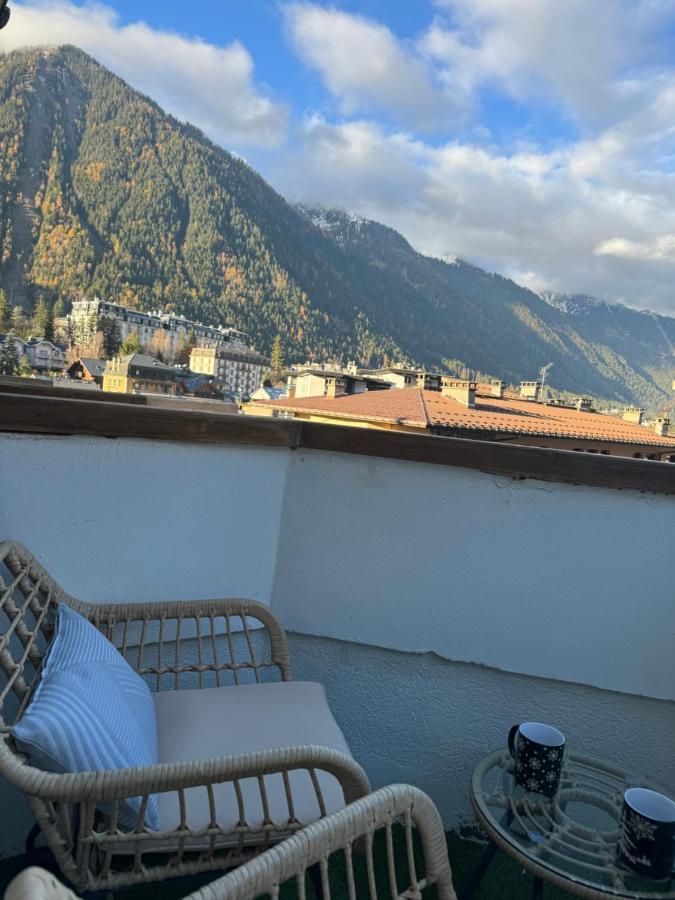 Cocon Au Coeur De Chamonix Avec Parking Gratuit Lägenhet Exteriör bild